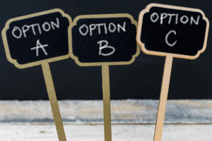 The image depicts marketing ad options. Small businesses who advertise face a myriad of options. We provide a guide to help decide which ones are best for you.